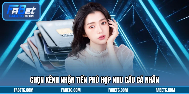 Chọn kênh nhận tiền phù hợp nhu cầu cá nhân